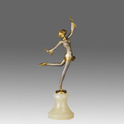 Josef Lorenzl Freya - Art Deco Bronze - Hickmet Fine Arts