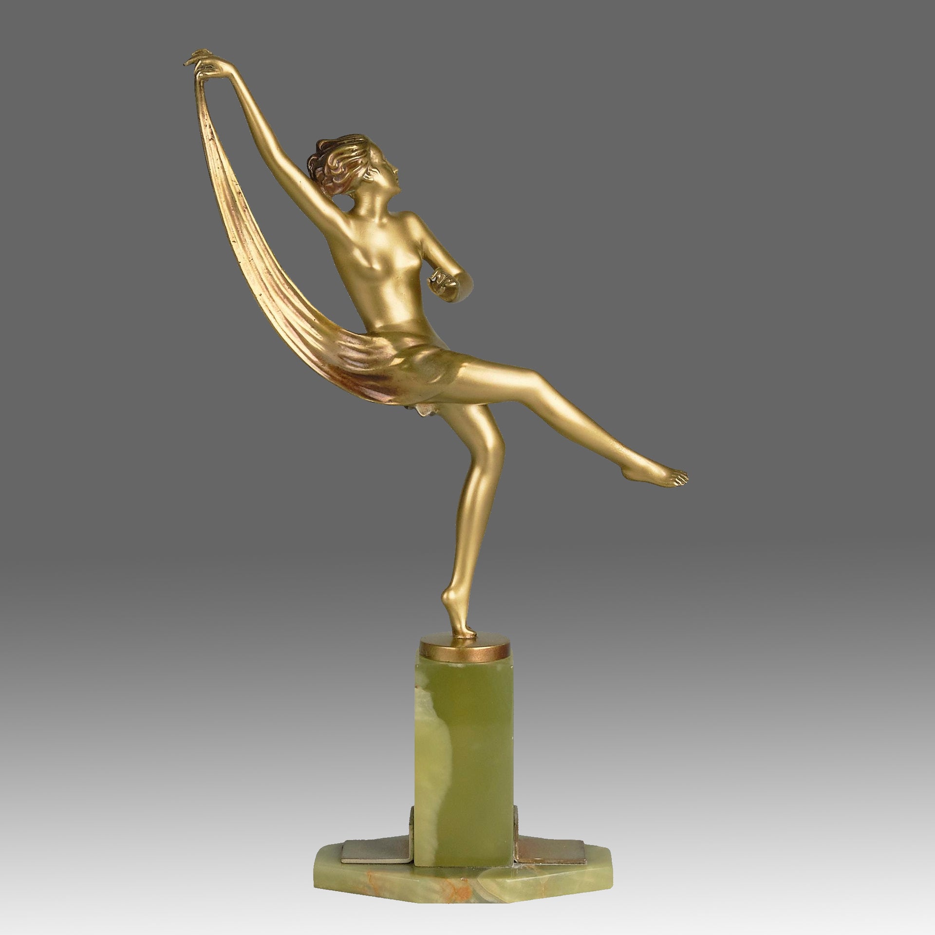 Josef Lorenzl Figure - Art Deco Bronze - Hickmet Fine Arts