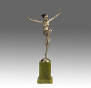 Josef Lorenzl Joy - Art Deco Bronze - Hickmet Fine Arts