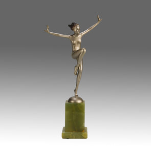 Josef Lorenzl Joy - Art Deco Bronze - Hickmet Fine Arts