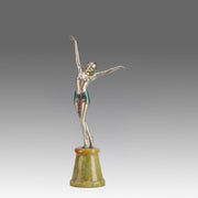 Lorenzl Egyptian Dancer - Art Deco Bronze Figure - Hickmet Fine Arts