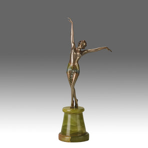 Lorenzl Egyptian Dancer  - Art Deco Bronze - Hickmet Fine Arts