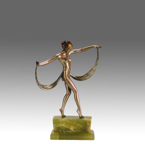 Josef Lorenzl Maria - Art Deco Bronze - Hickmet Fine Arts