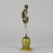Josef Lorenzl Amelie - Art Deco Bronze - Hickmet Fine Arts