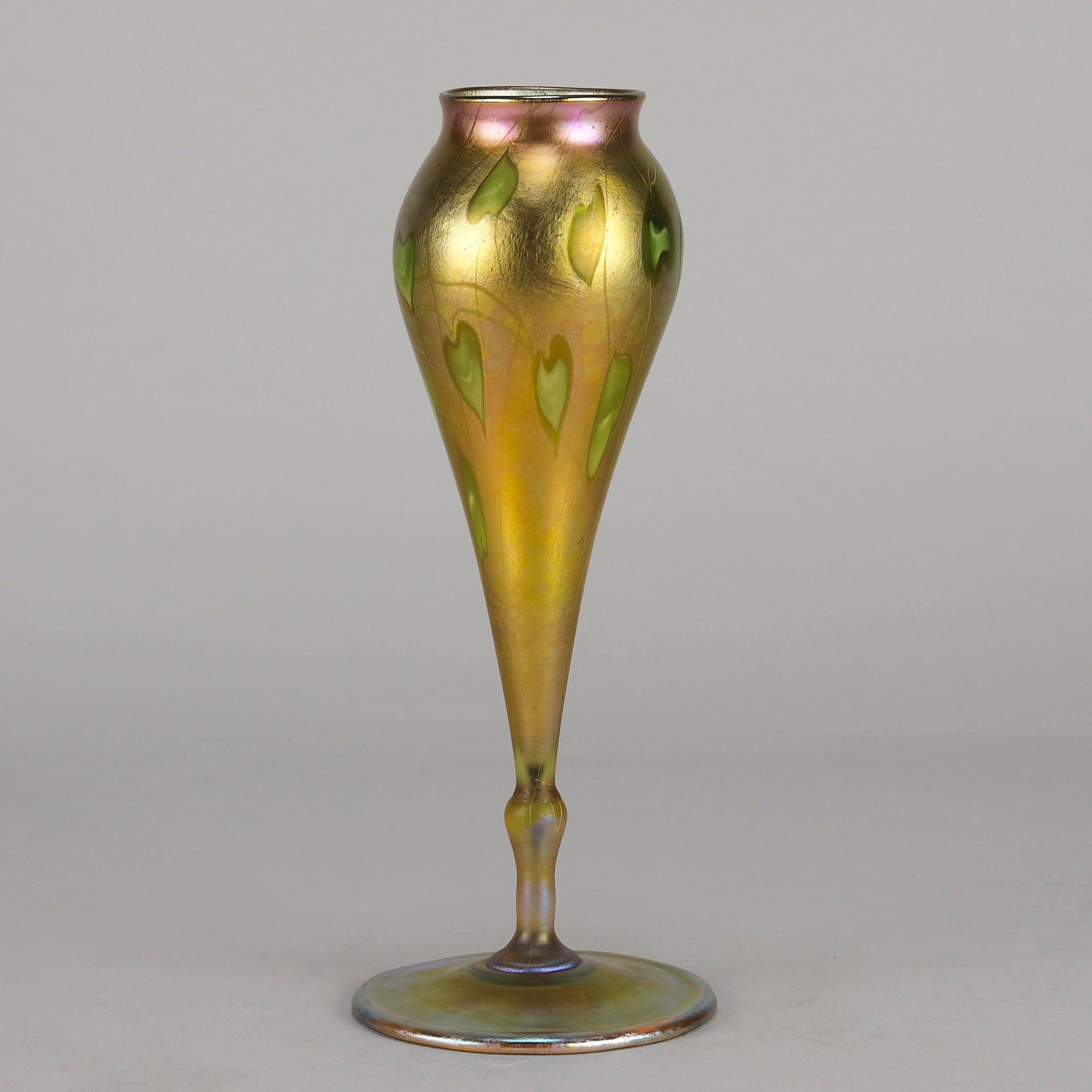 Tiffany Glass - Favrille Vase - Hickmet Fine Arts