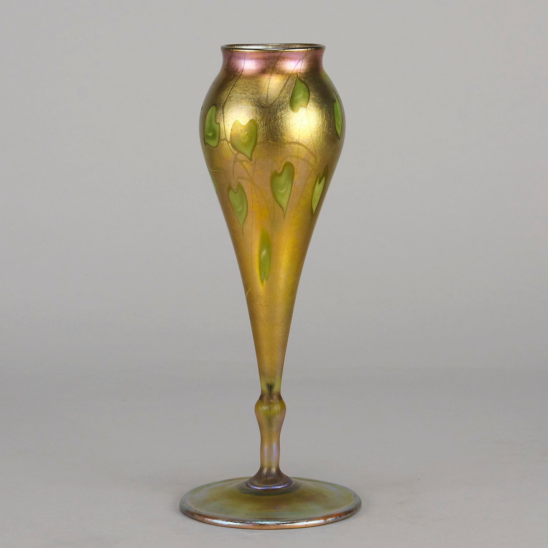 Tiffany Glass - Favrille Vase - Hickmet Fine Arts