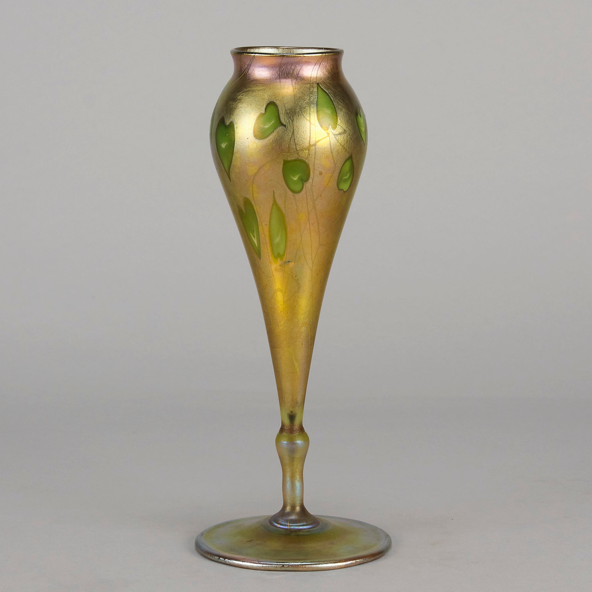 Tiffany Glass - Favrille Vase - Hickmet Fine Arts