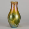 Tiffany Glass - "Leaf & Vine Vase" - Hickmet Fine Arts