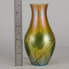 Tiffany Glass - "Leaf & Vine Vase" - Hickmet Fine Arts