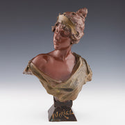 Villanis Lucrece - Art Nouveau Bronze - Hickmet Fine Arts