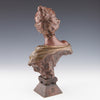 Villanis Lucrece - Art Nouveau Bronze - Hickmet Fine Arts