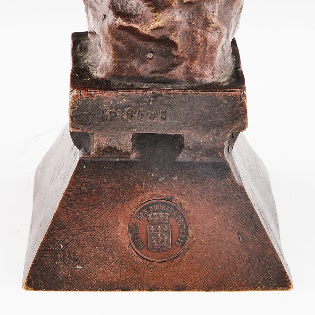 Villanis Lucrece - Art Nouveau Bronze - Hickmet Fine Arts