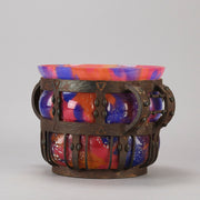 Majorelle Vase  - Art Nouveau Daum Glass Vase - Hickmet Fine Arts