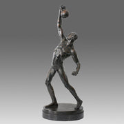 Bruno Zach Male Bronze - Power Lifter - Hickmet Fine Arts