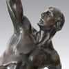 Bruno Zach Male Bronze - Power Lifter - Hickmet Fine Arts