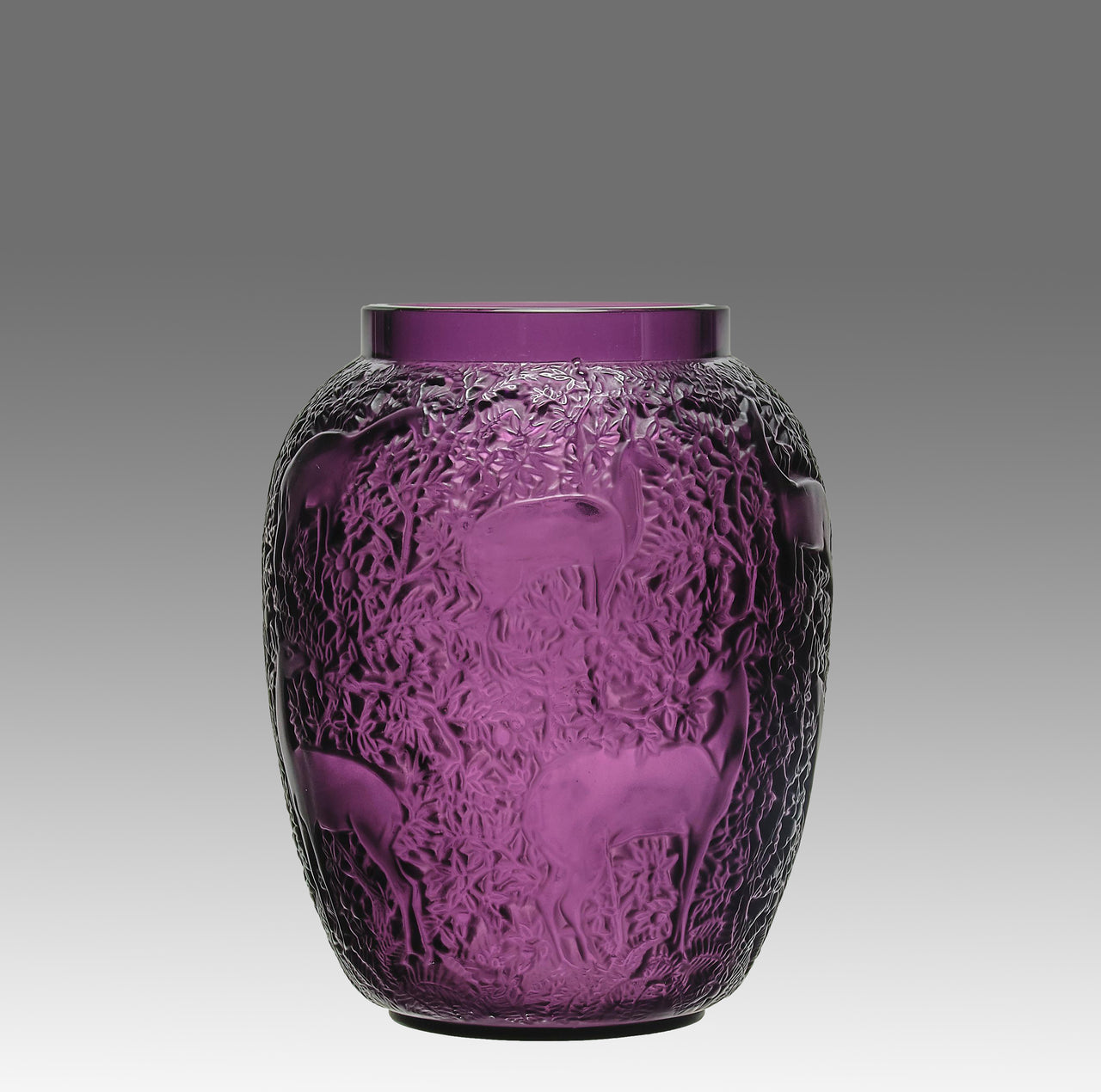 "Biche Vase" by Marc Lalique