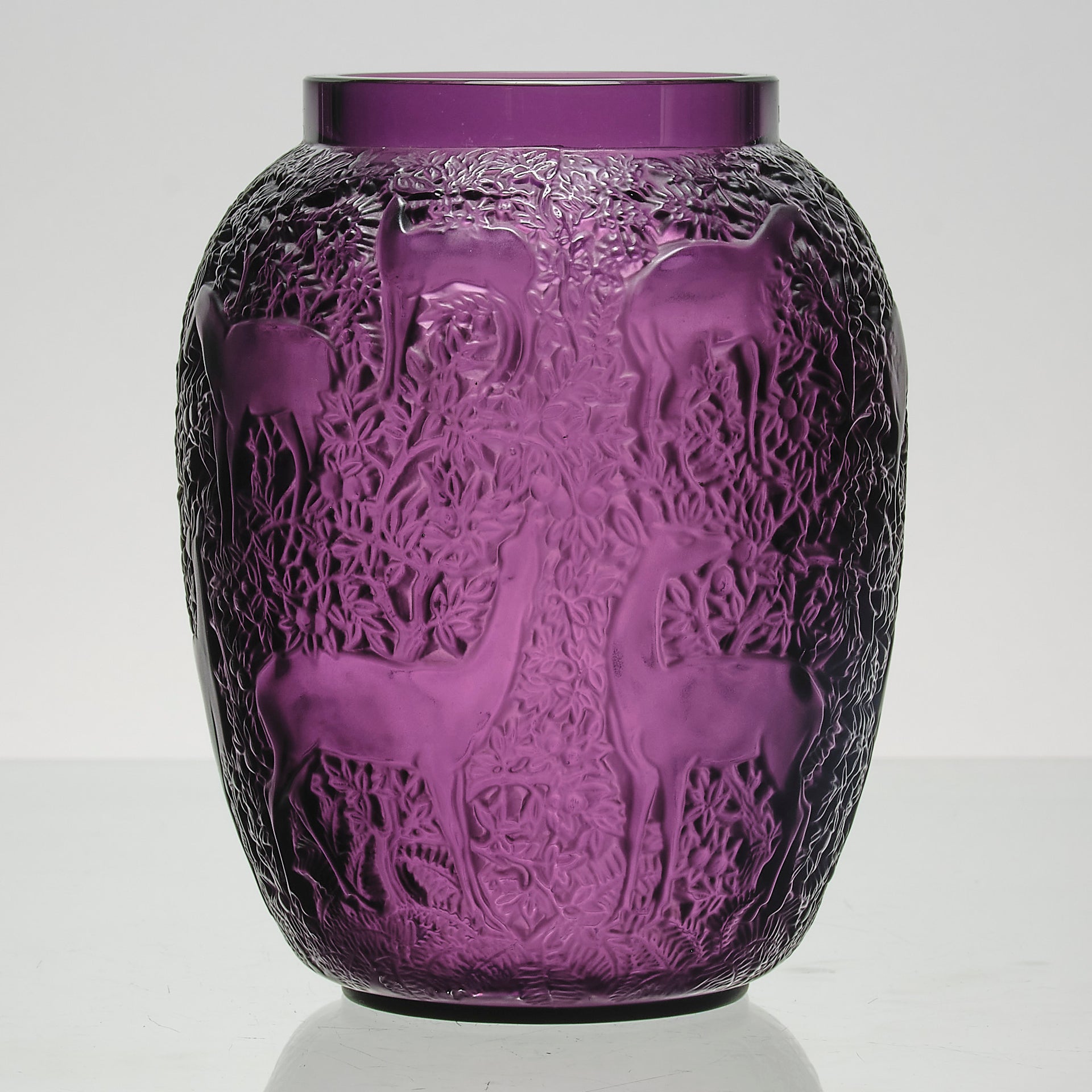 Lalique Biche Vase - Marc Lalique Glass - Hickmet Fine Arts 