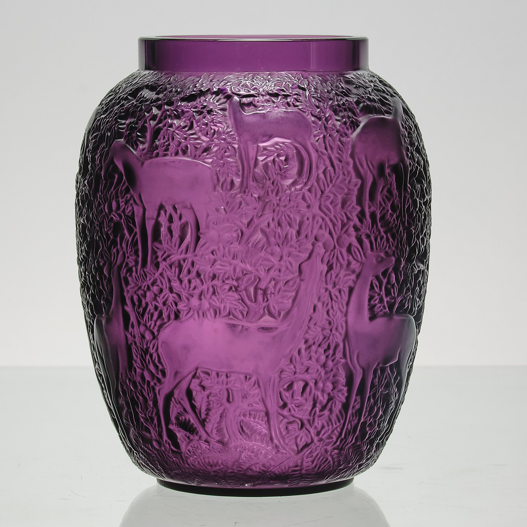 Lalique Biche Vase - Marc Lalique Glass - Hickmet Fine Arts