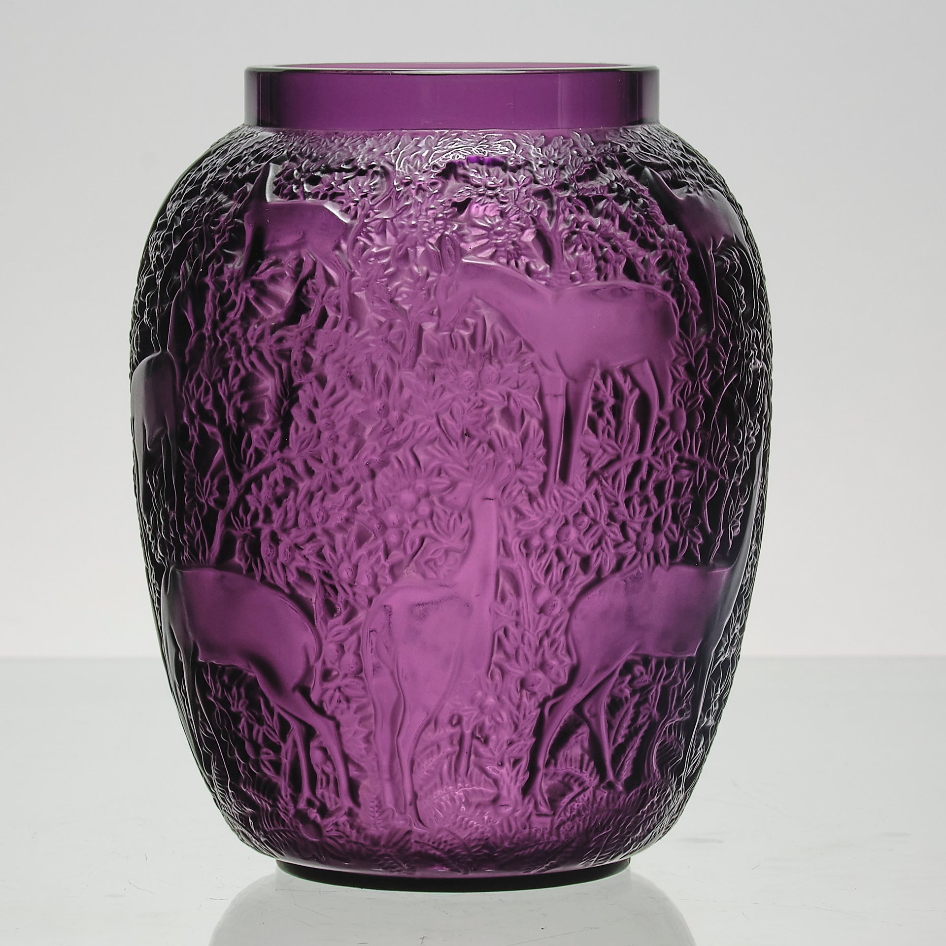 Lalique Biche Vase - Marc Lalique Glass - Hickmet Fine Arts 