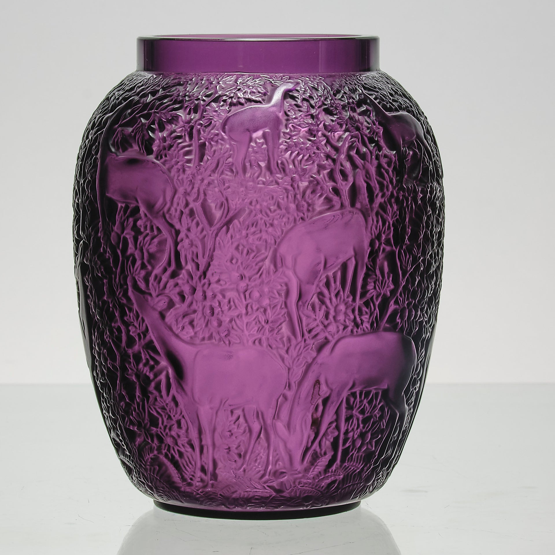 Lalique Biche Vase - Marc Lalique Glass - Hickmet Fine Arts 