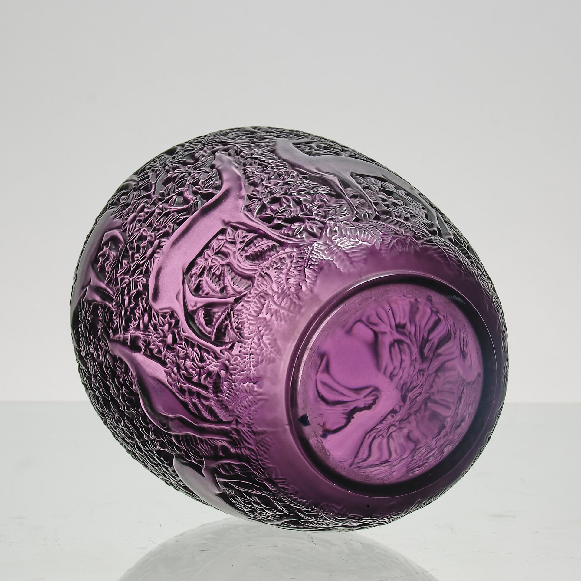 Lalique Biche Vase - Marc Lalique Glass - Hickmet Fine Arts 