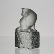 Lalique Cat - Marc Lalique Glass - Hickmet Fine Arts 