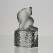 Lalique Cat - Marc Lalique Glass - Hickmet Fine Arts 