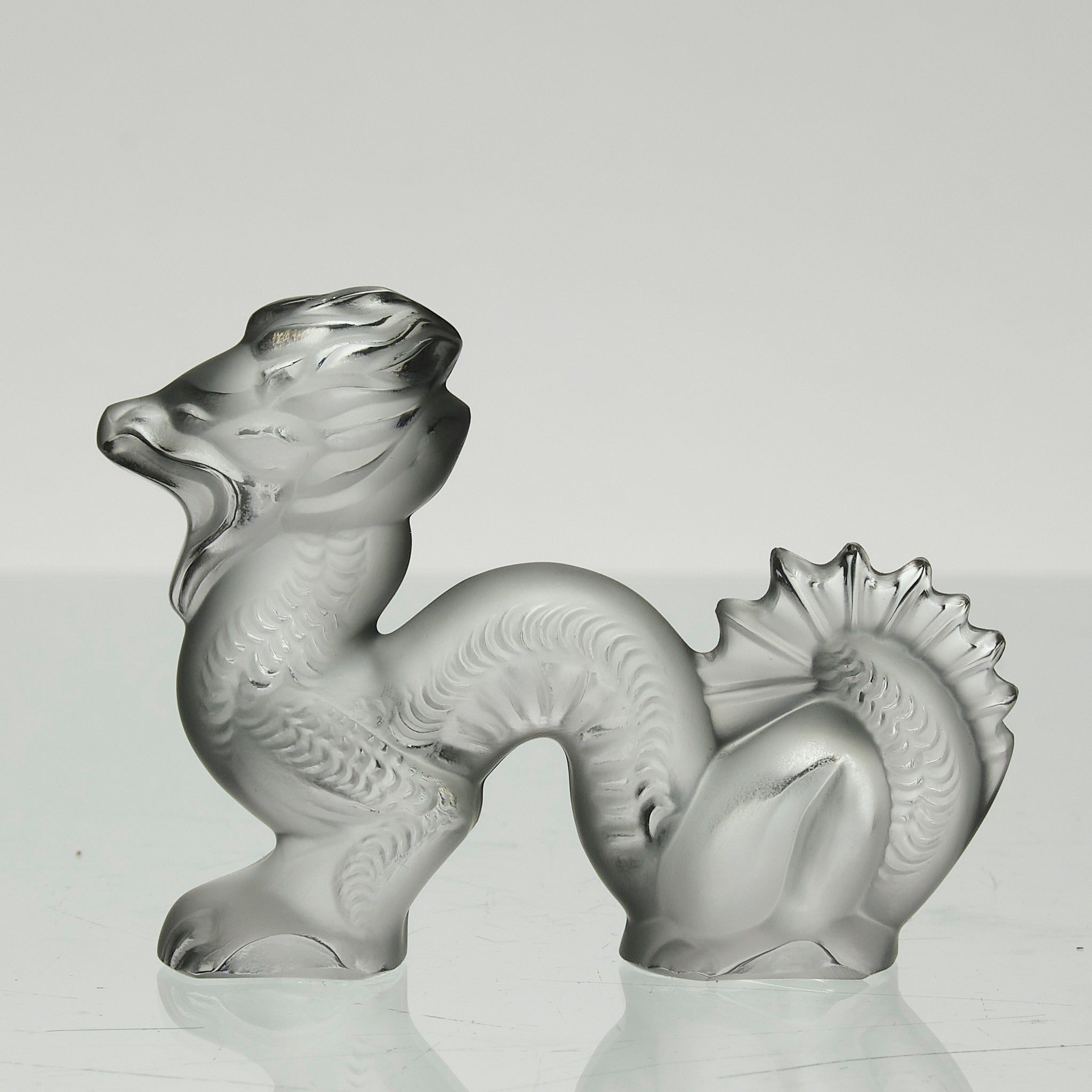 Marc Lalique Dragon - Lalique Glass For Sale - Hickmet Fine Arts