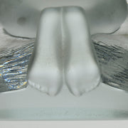 Lalique Bookends - Lalique Glass Reverie Bookends - Hickmet Fine Arts 