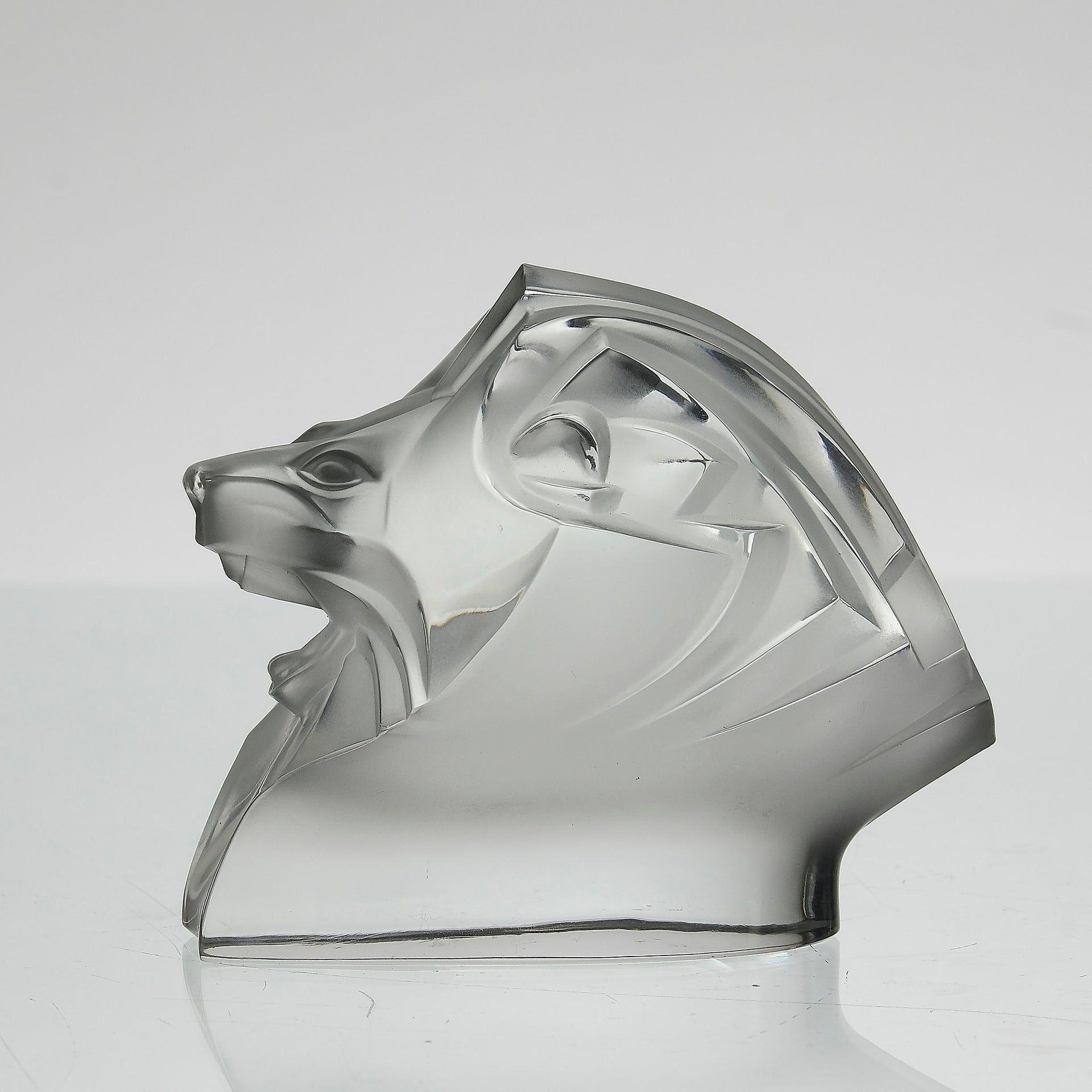 Lalique Lion HeadLalique Lion Head