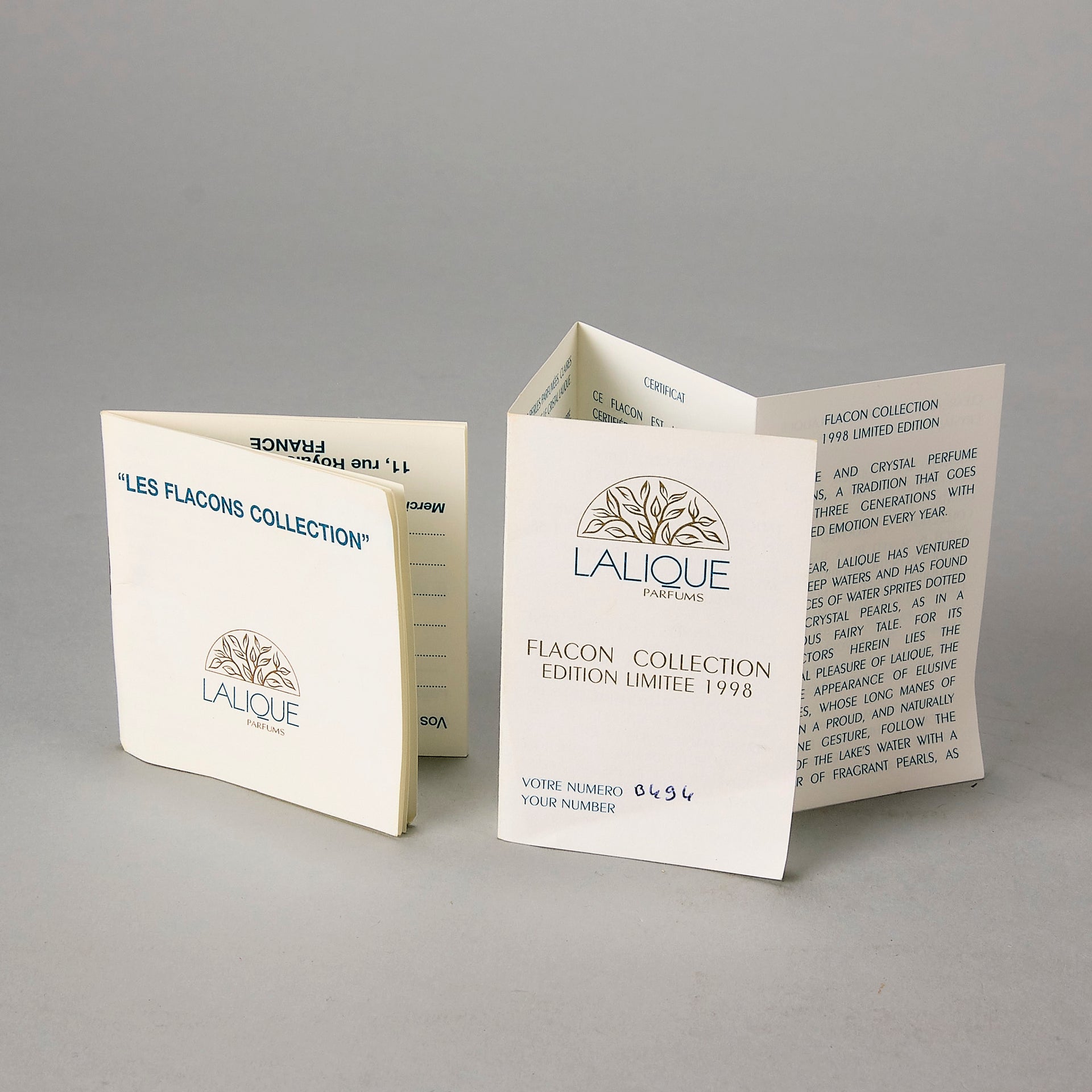 Lalique Ondines Scent Bottle - Lalique For Sale - Hickmet Fine Arts