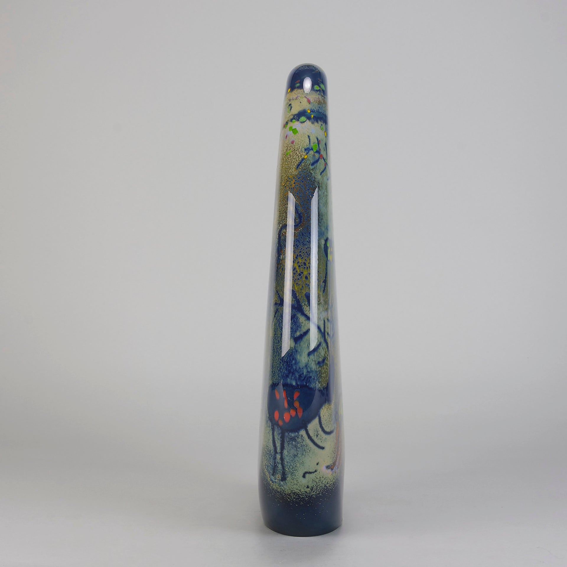 "Petrogyph Vase" by Mark Gibeau - Hickmet Fine Arts 