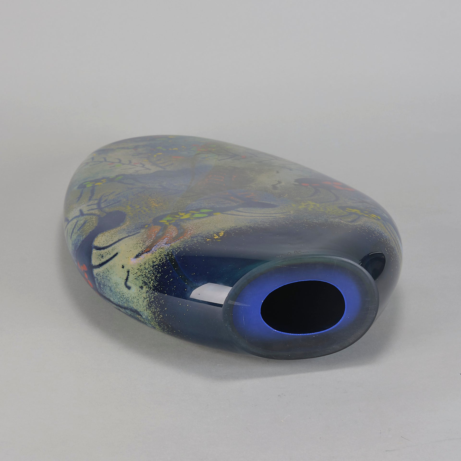 "Petrogyph Vase" by Mark Gibeau - Hickmet Fine Arts 