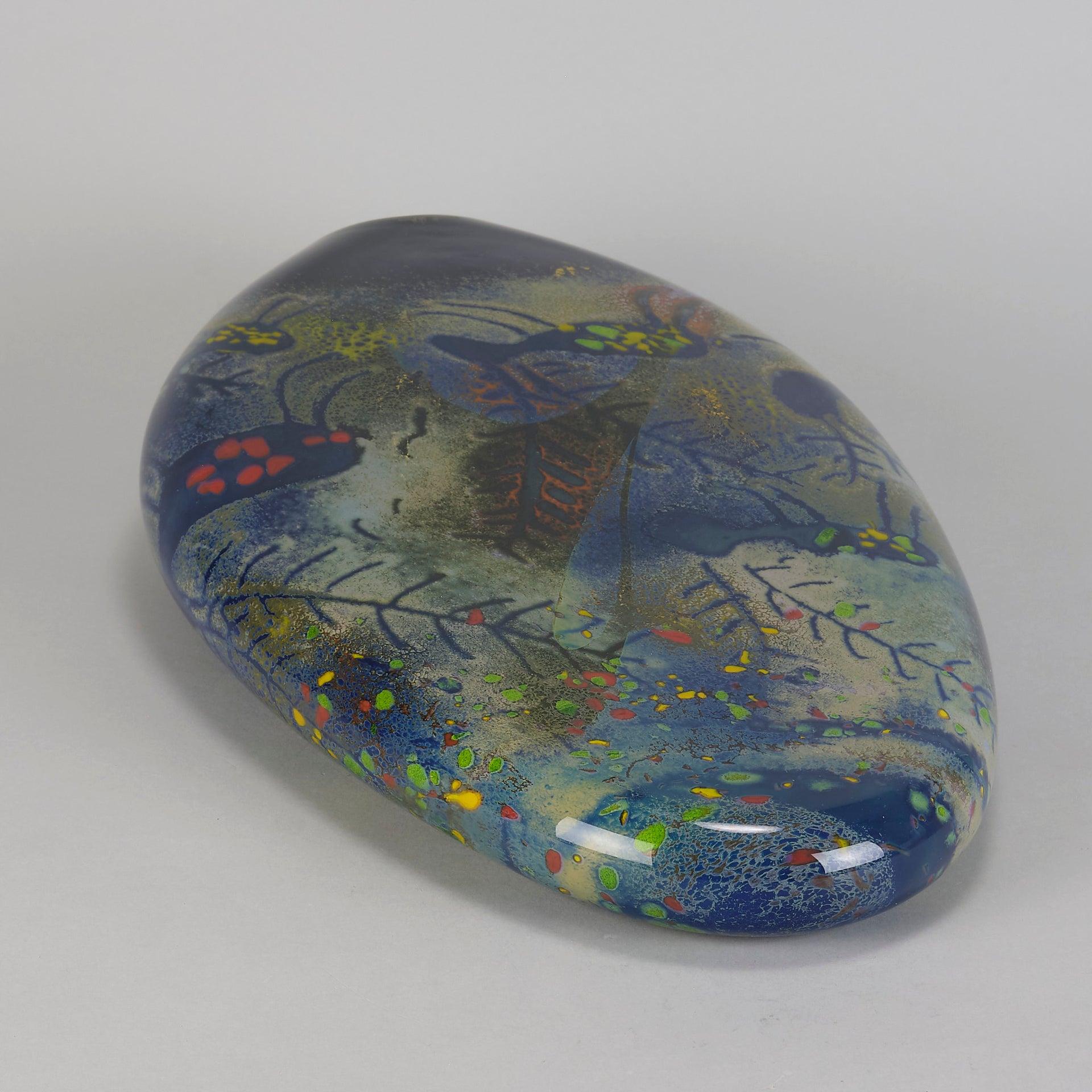 "Petrogyph Vase" by Mark Gibeau - Hickmet Fine Arts 