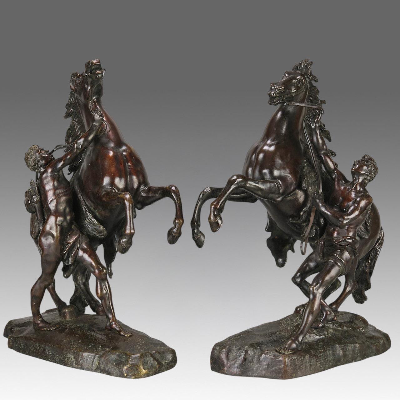 Marly Horses After Coustou - Hickmet Fine Arts 