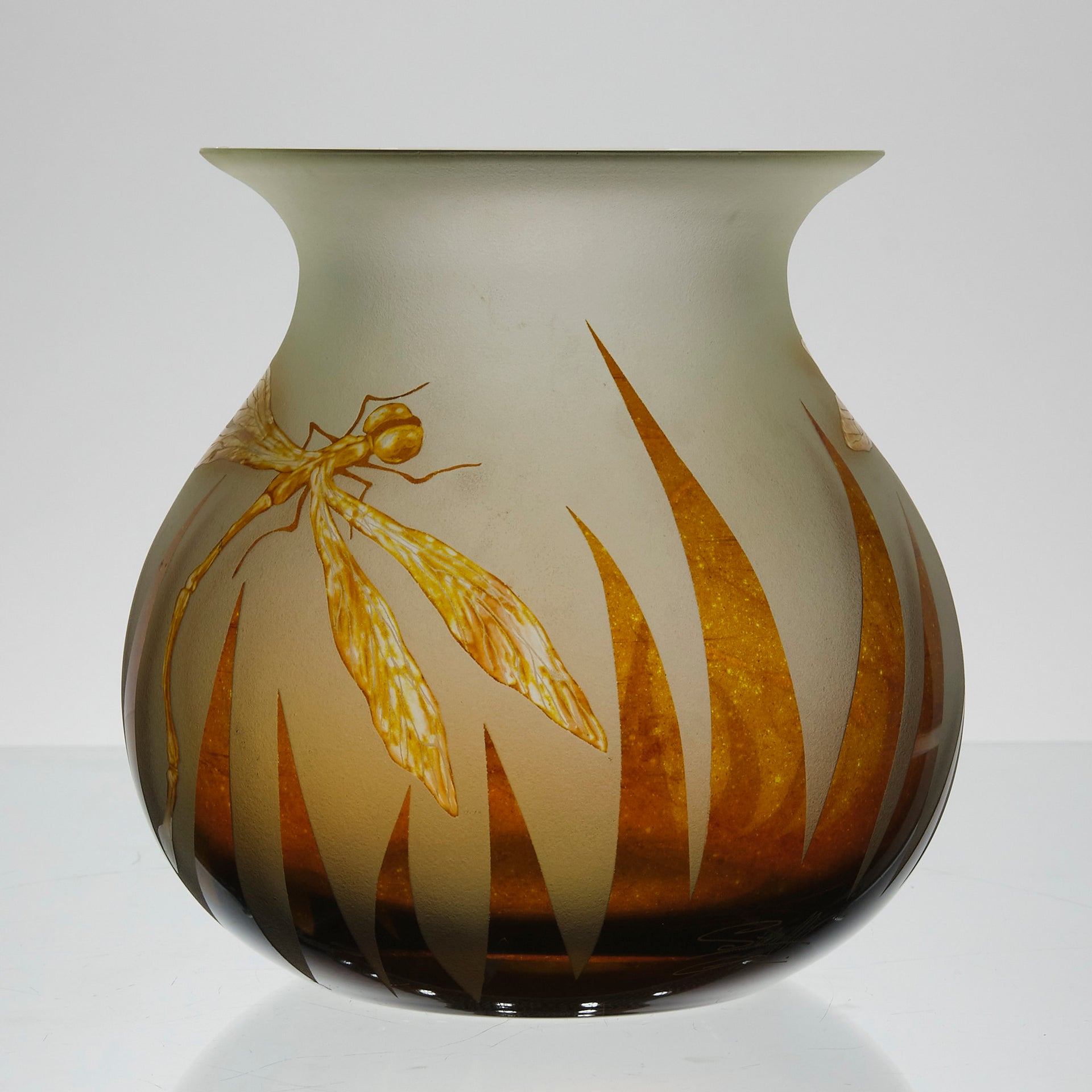 StanMir Vase - Dragonfly Vase - Hickmet Fine Arts 