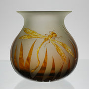 StanMir Vase - Dragonfly Vase - Hickmet Fine Arts 