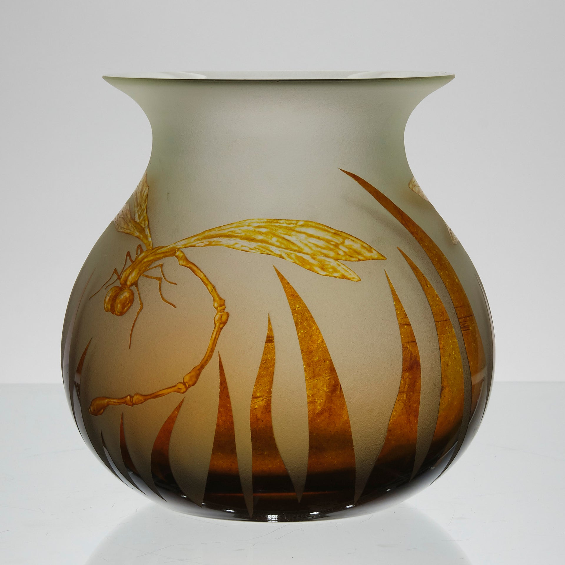 StanMir Vase - Dragonfly Vase - Hickmet Fine Arts 