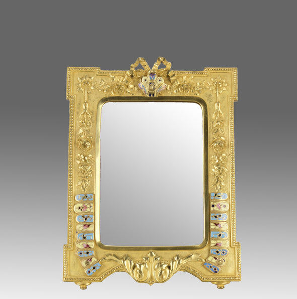 Art Nouveau - Gilt Bronze Mirror - Hickmet Fine Arts