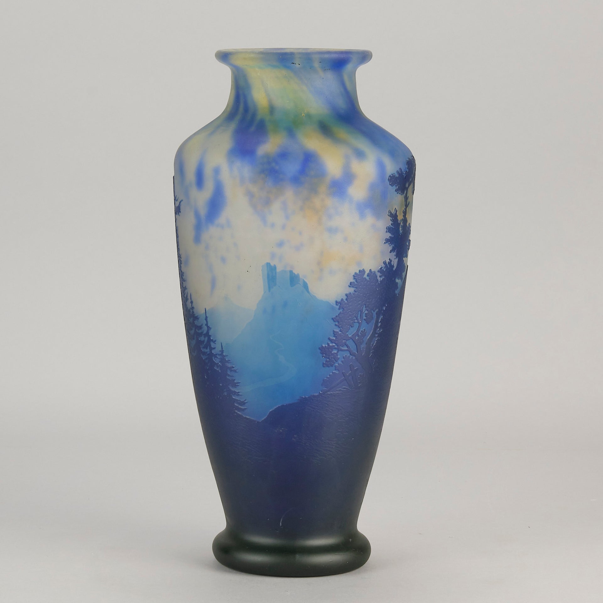 Muller Freres Vase - Cameo Glass - Hickmet Fine Arts 