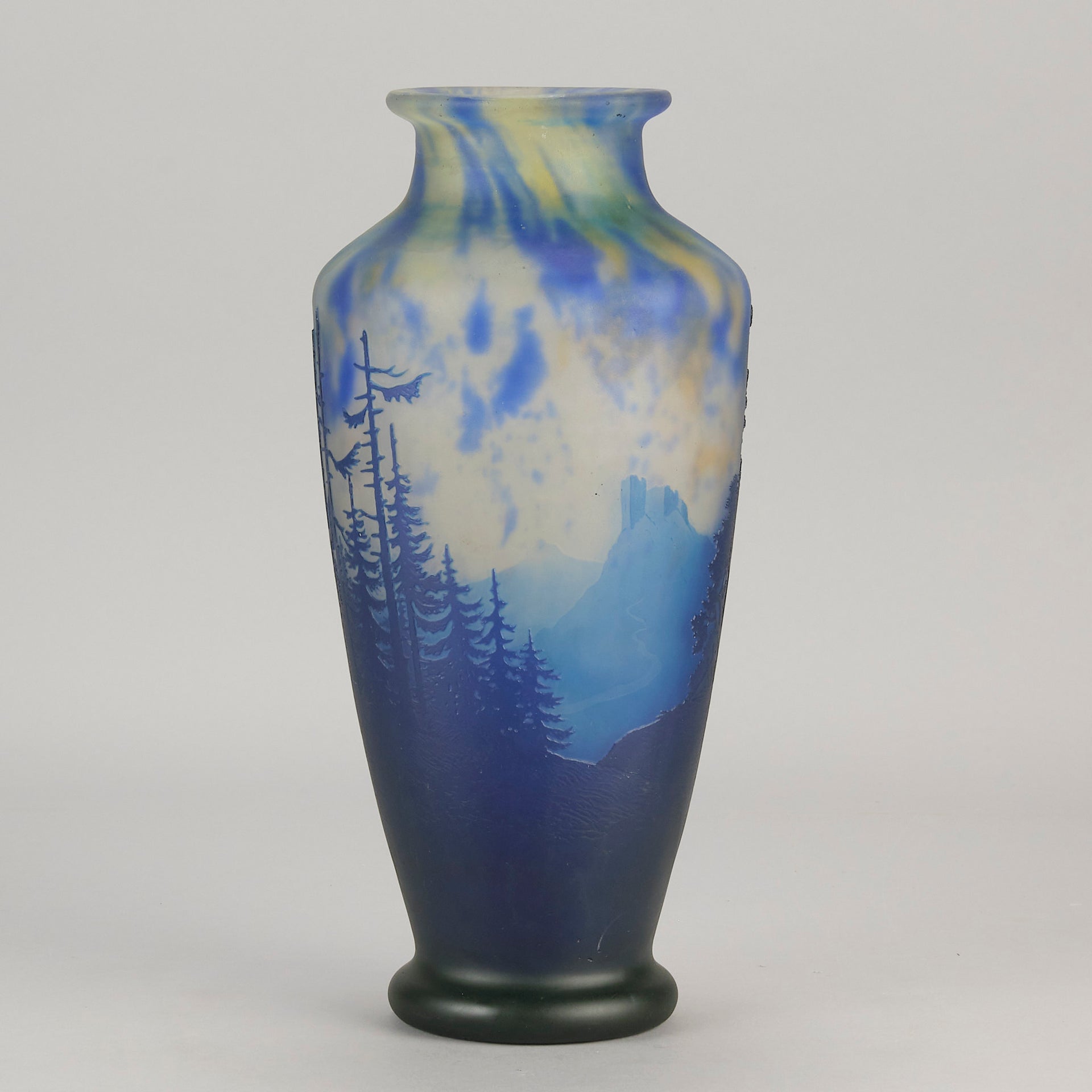 Muller Freres Vase - Cameo Glass - Hickmet Fine Arts 
