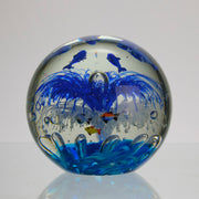 Murano glass aquarium by Barbini