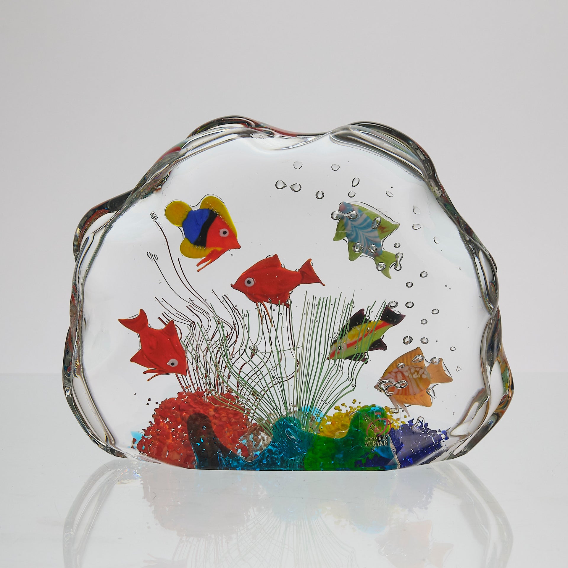 Murano Glass Aquarium by Elio Rafaelli