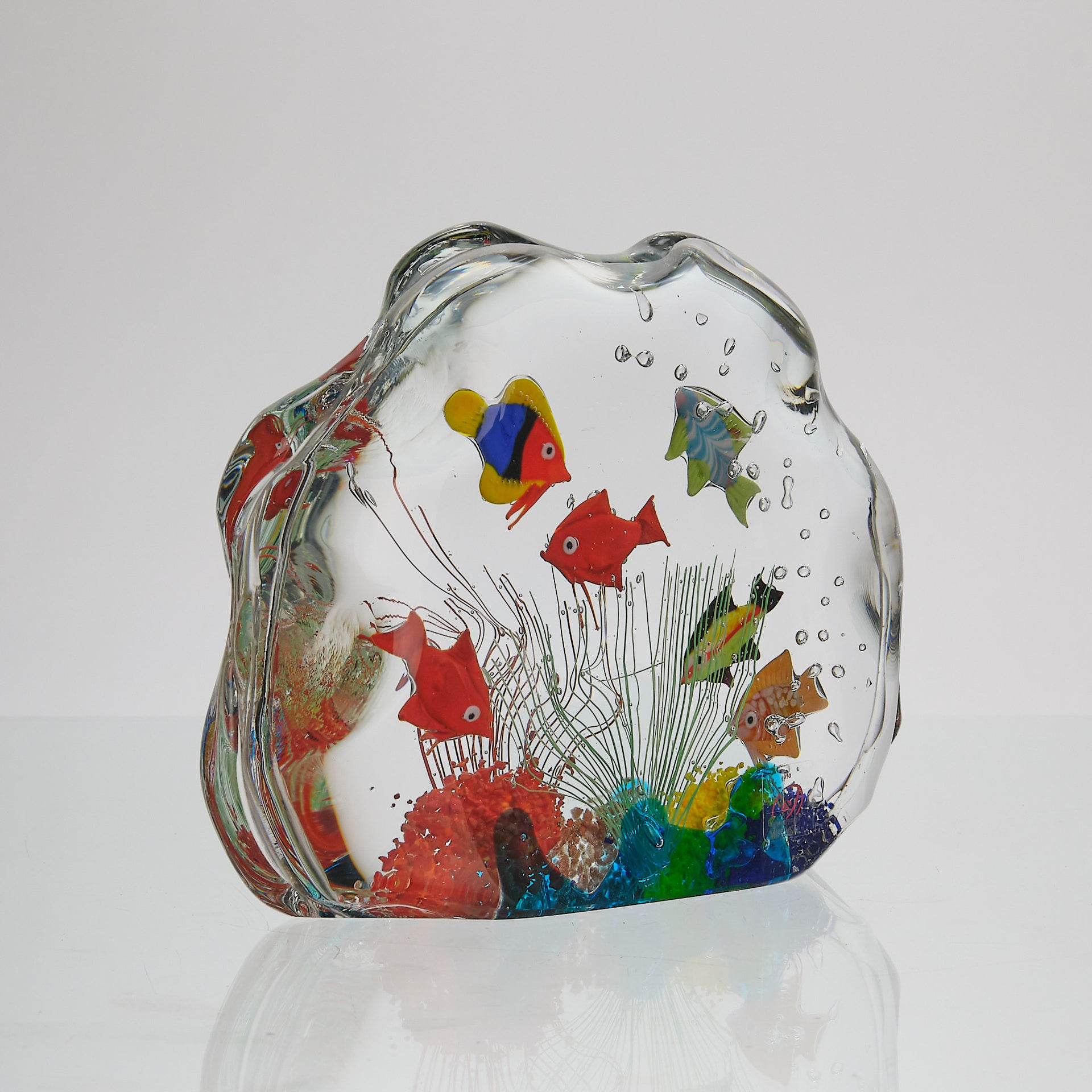 Murano Glass Aquarium by Elio Rafaelli