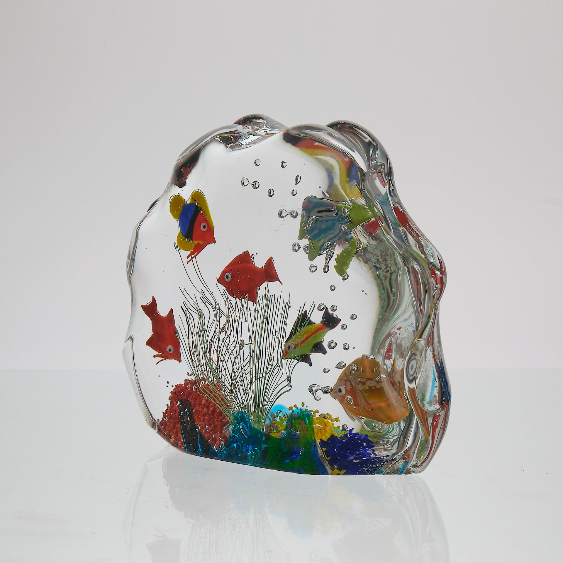 Murano Glass Aquarium by Elio Rafaelli