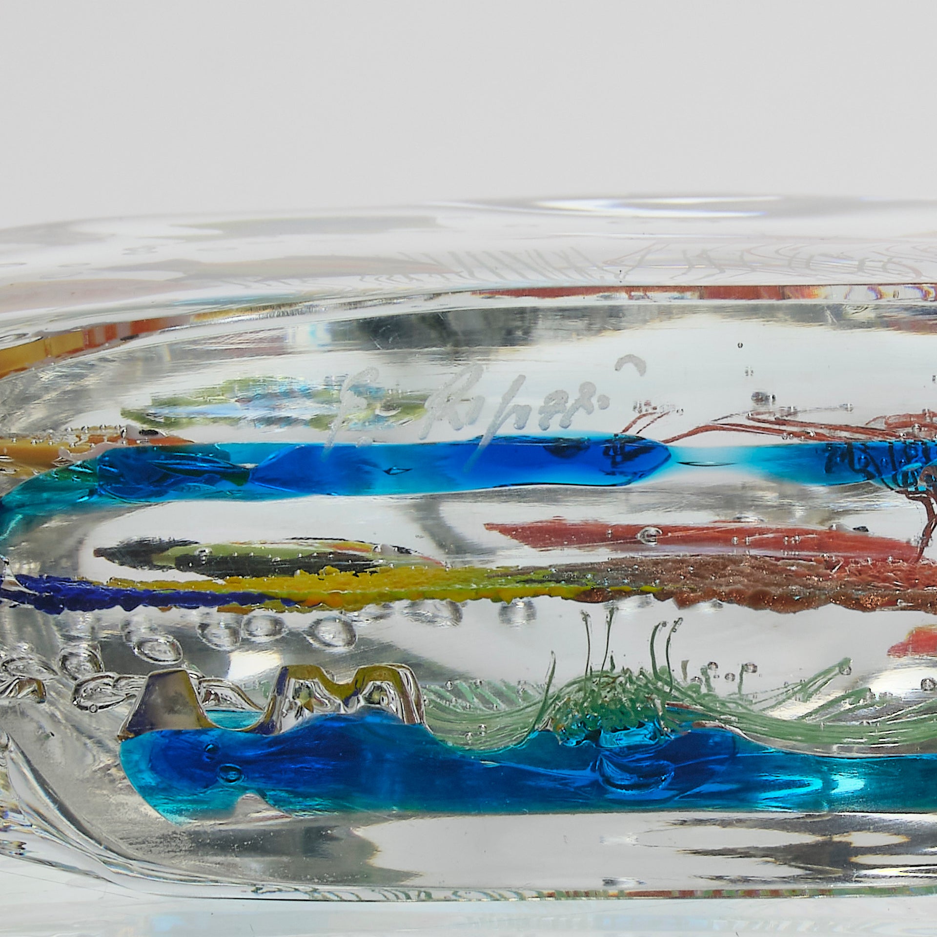 Murano Glass Aquarium by Elio Rafaelli