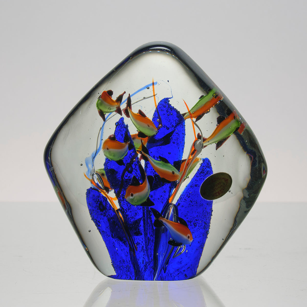 Aquarium - Murano Glass Sculpture - Hickmet Fine Arts 
