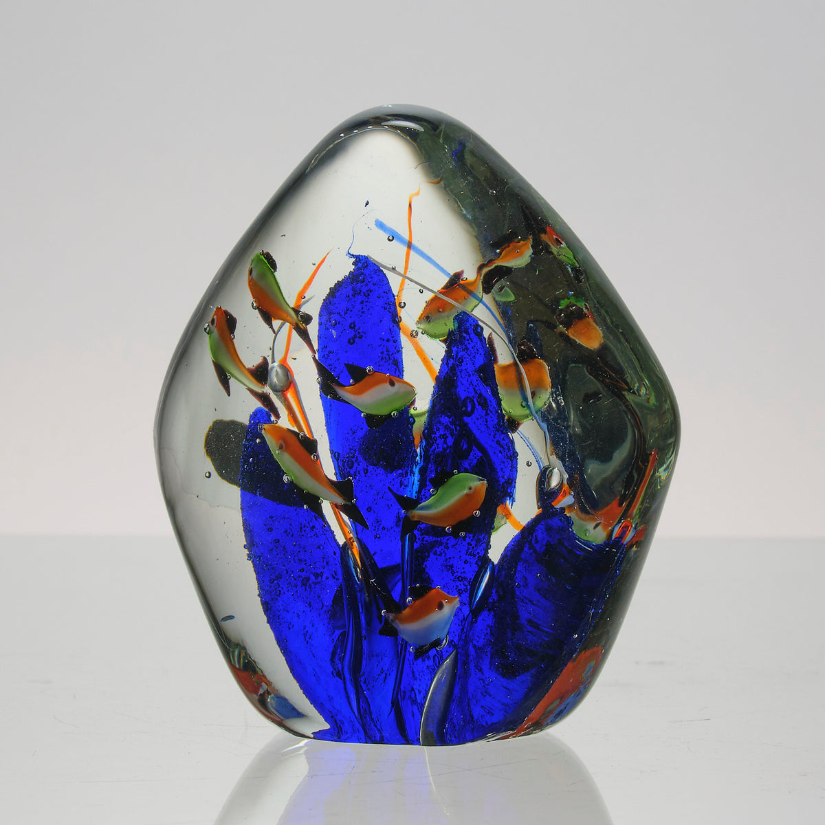 Aquarium - Murano Glass Sculpture - Hickmet Fine Arts 