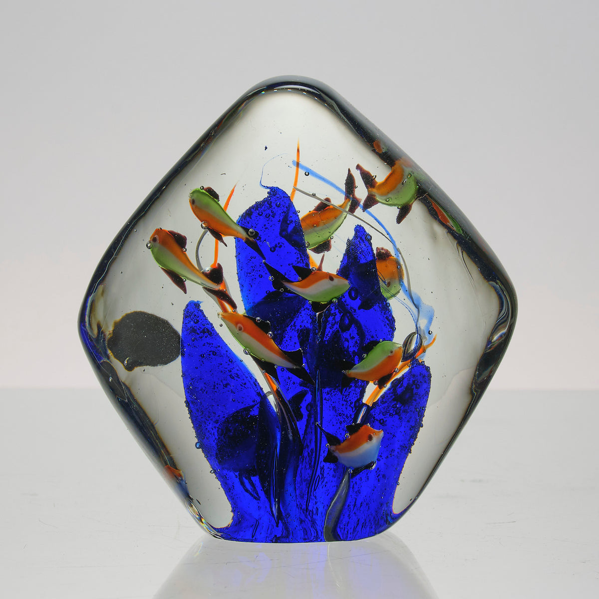 Aquarium - Murano Glass Sculpture - Hickmet Fine Arts 