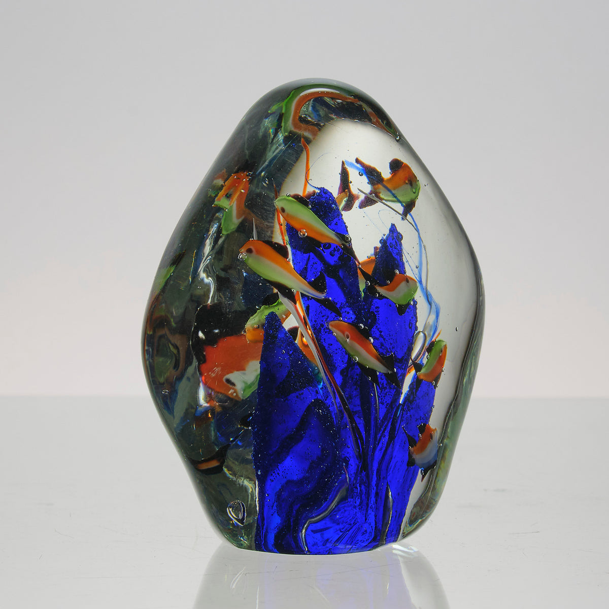 Aquarium - Murano Glass Sculpture - Hickmet Fine Arts 